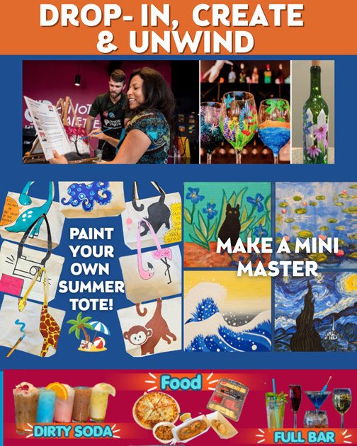 Drop In, Create & Unwind (self guided)