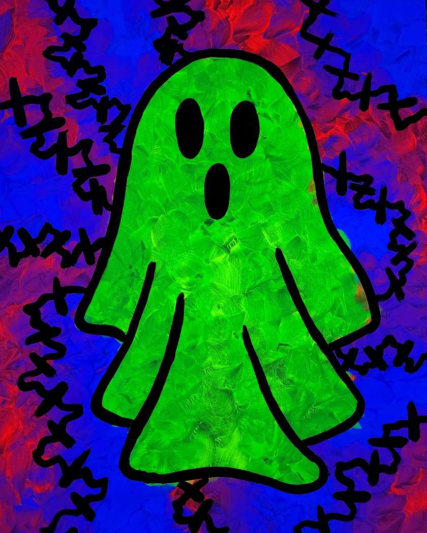 Black Light  Eclectic Ghost
