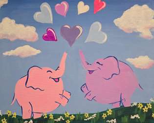 Elephant Affection