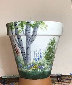 English Garden Pot