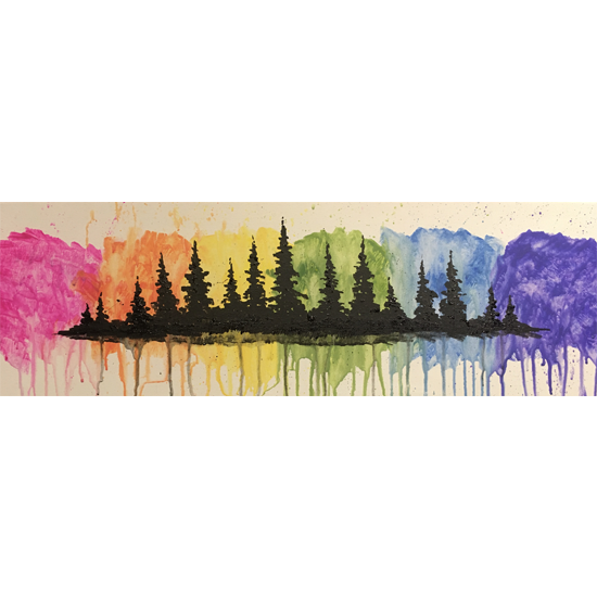 ❤🎨🥂 + ADD A DIY CANDLE!