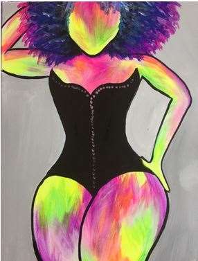 Black Light - Customize Her!  $35 Special
