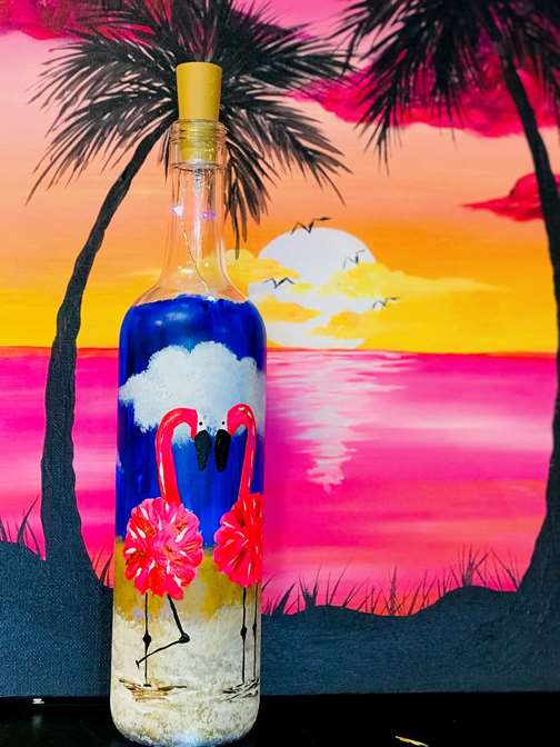 Flamingo Beach Bottle