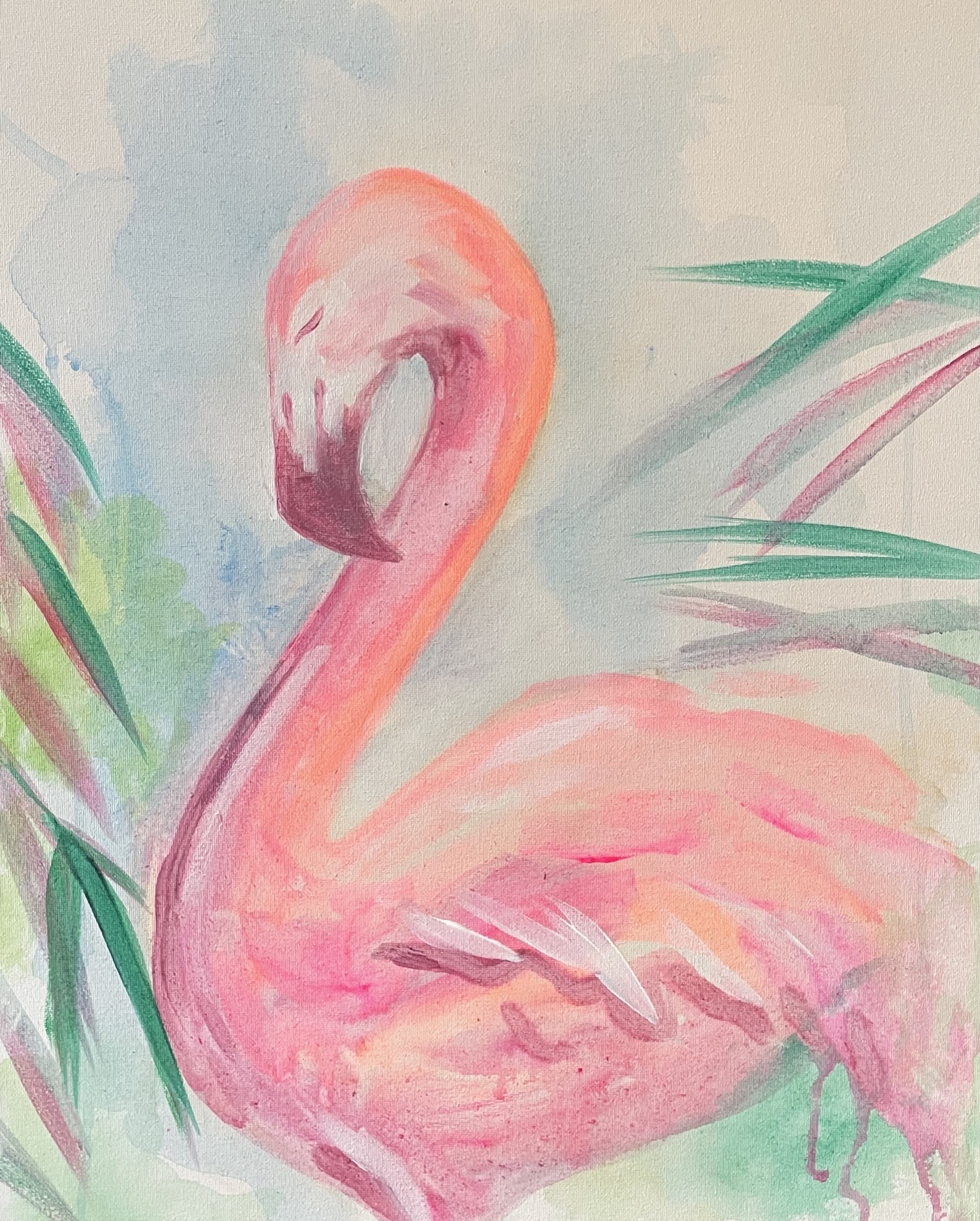 Flamingo Splash