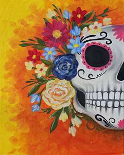 Floral Calavera