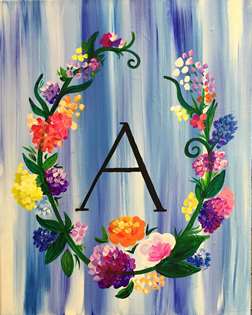 Floral Family Wreath