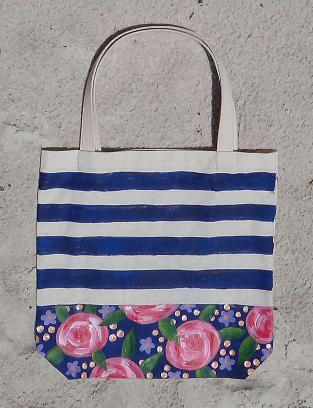 Paint on a Tote bag!