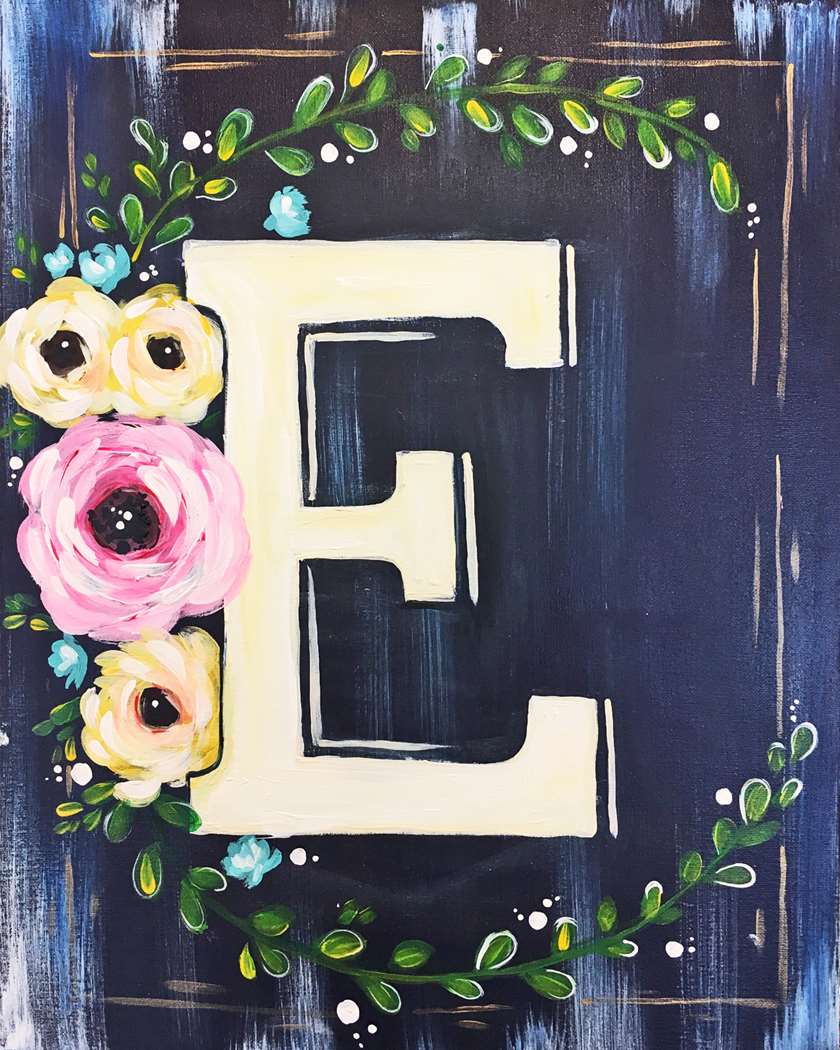 Paint It With Your Initial!