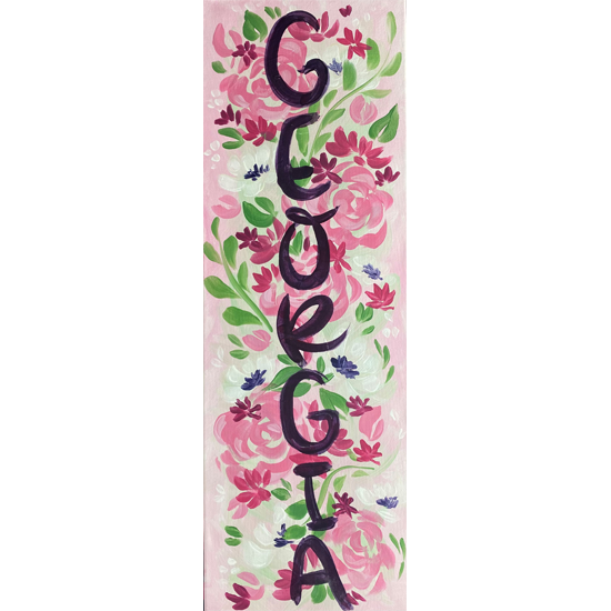 Floral Name Art