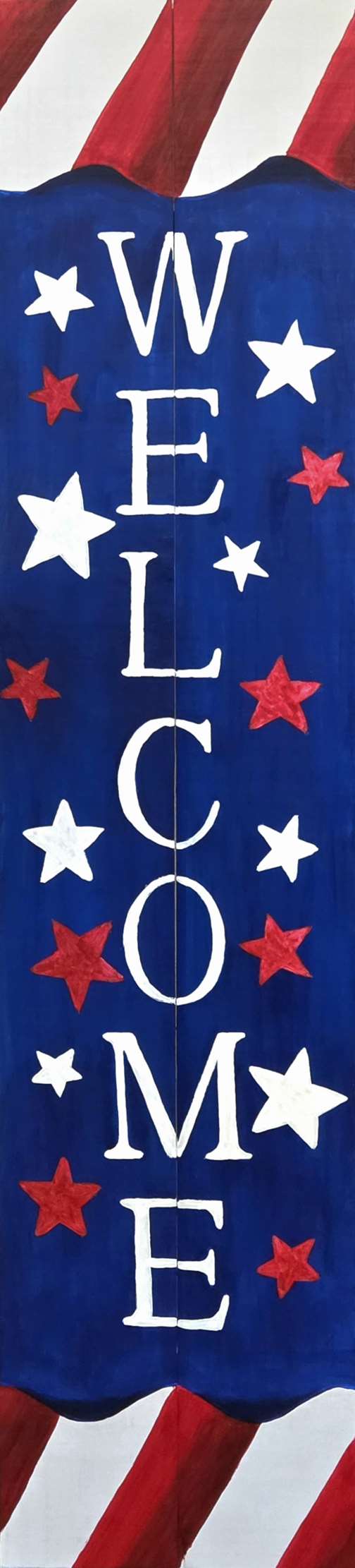 Fourth of July Porch Leaner