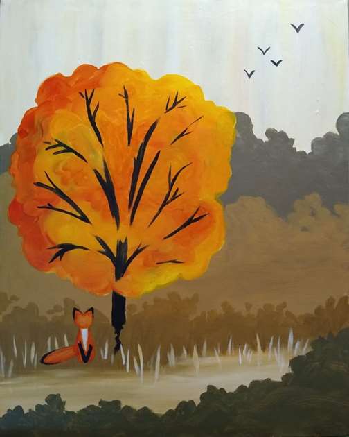 Fox in Fall 