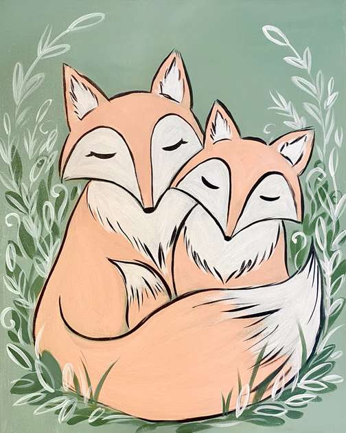 Fox Kit Cuddles