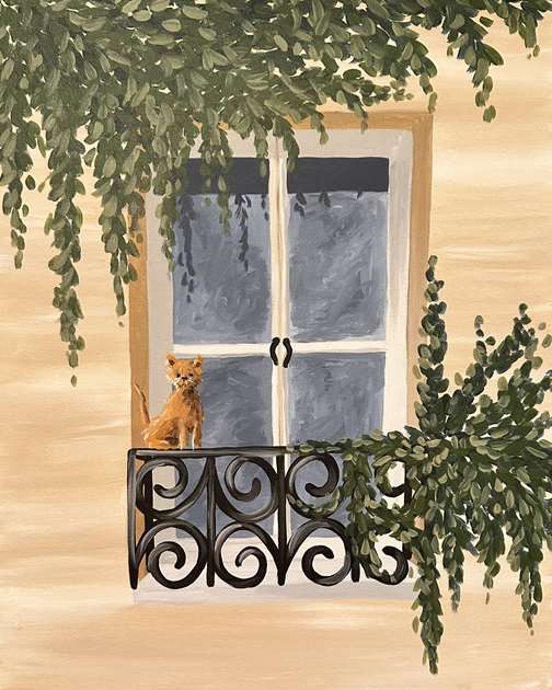 French Window Feline