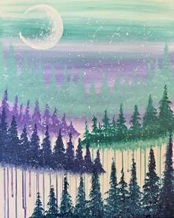 Frozen Pines