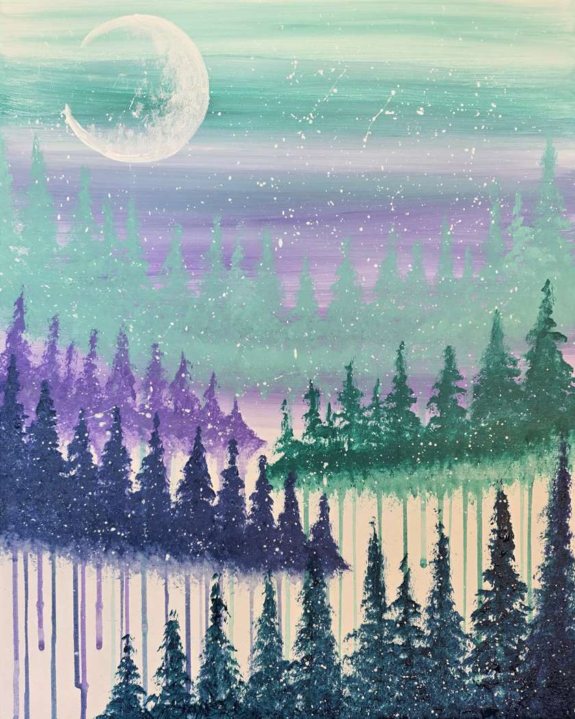 Frozen Pines
