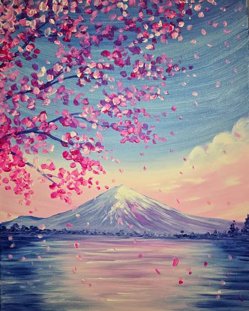Fuji in Bloom