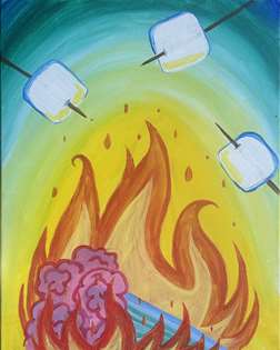 Galentine’s Campfire