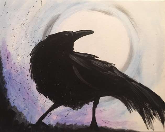 Ghastly Grim Raven