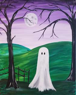 Ghost amongst the twisted trees