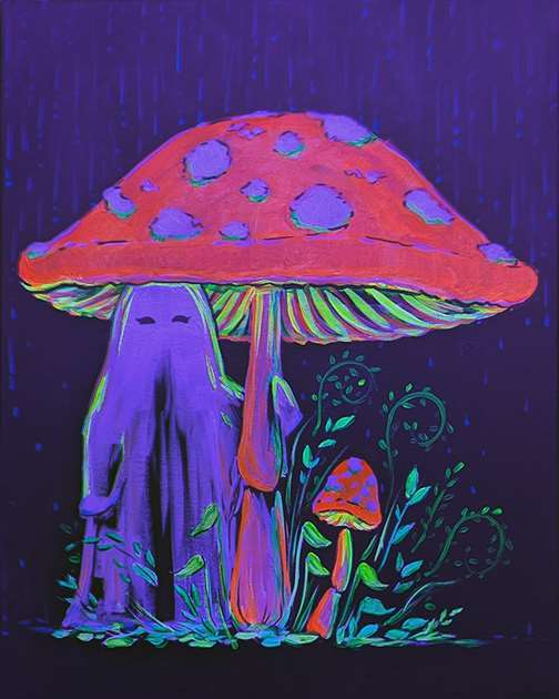 Ghost in the Rain - Black Light