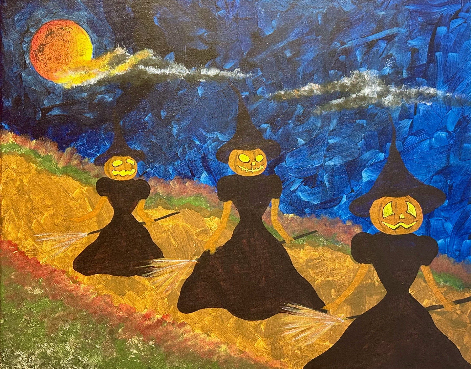 Ghoul s Night Out Pinot s Palette Painting ghoul-s-night-out-pinot-s-palette-painting
