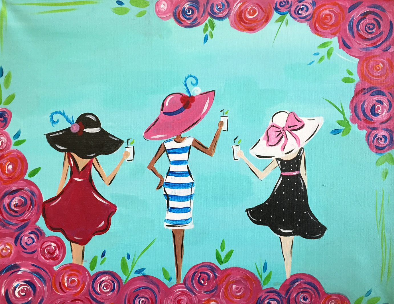 girls-day-out-pinot-s-palette-painting