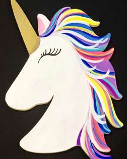 Glamicorn Wooden Cut Out