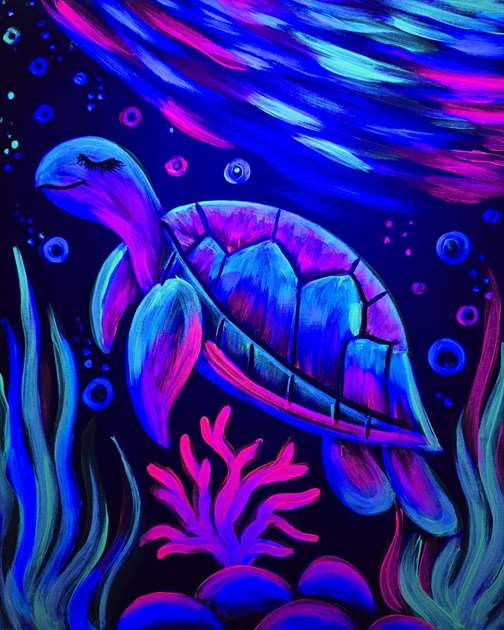 Glow With the Flow Blacklight