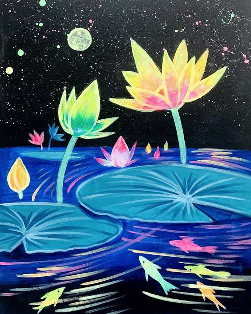 Glowing Lotus