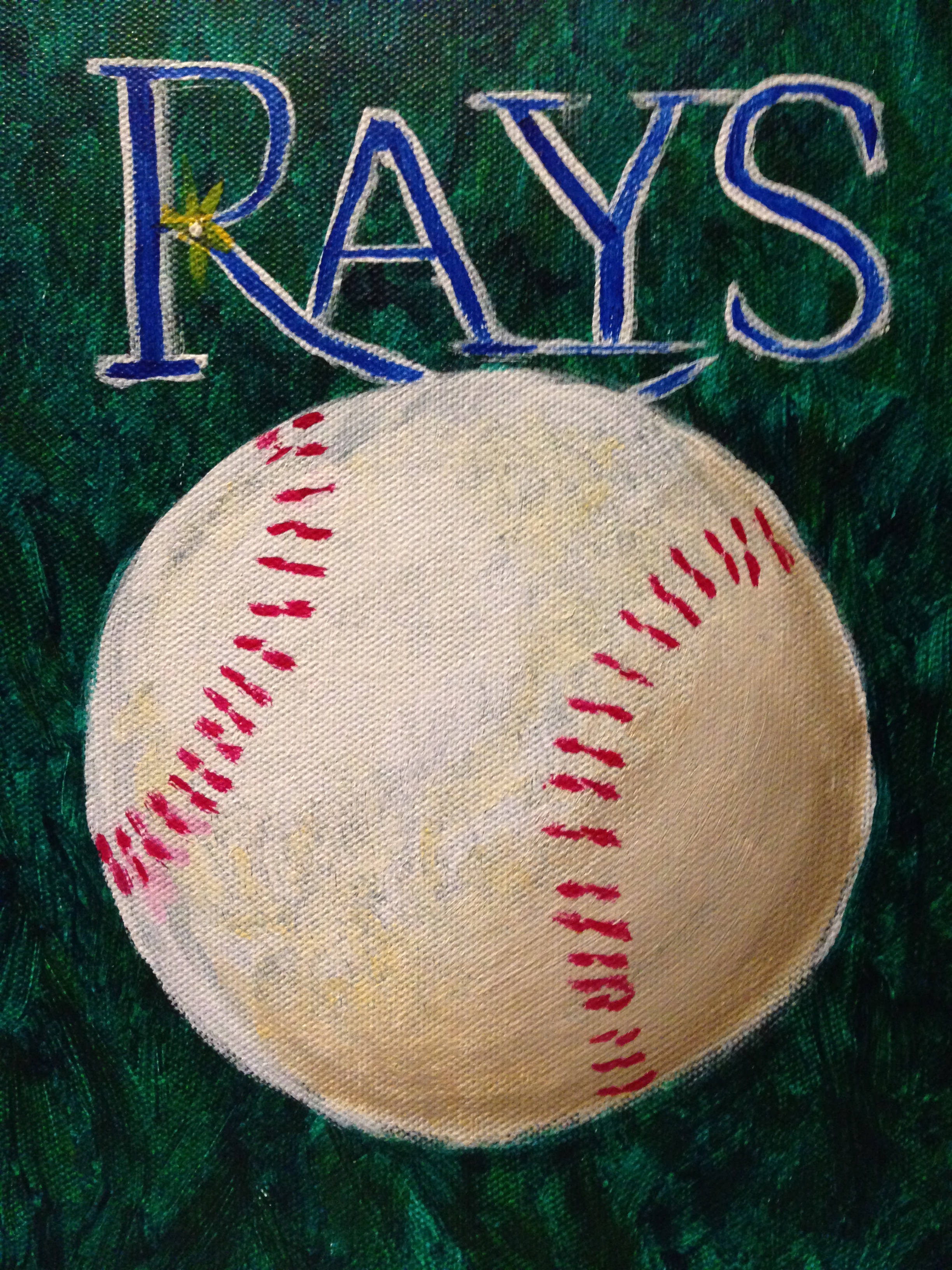 Go Rays Image Go Rays! - Pinot's Palette Painting
