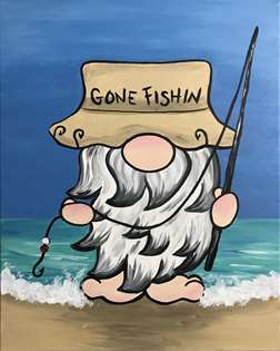 Gone Fishin' Gnome