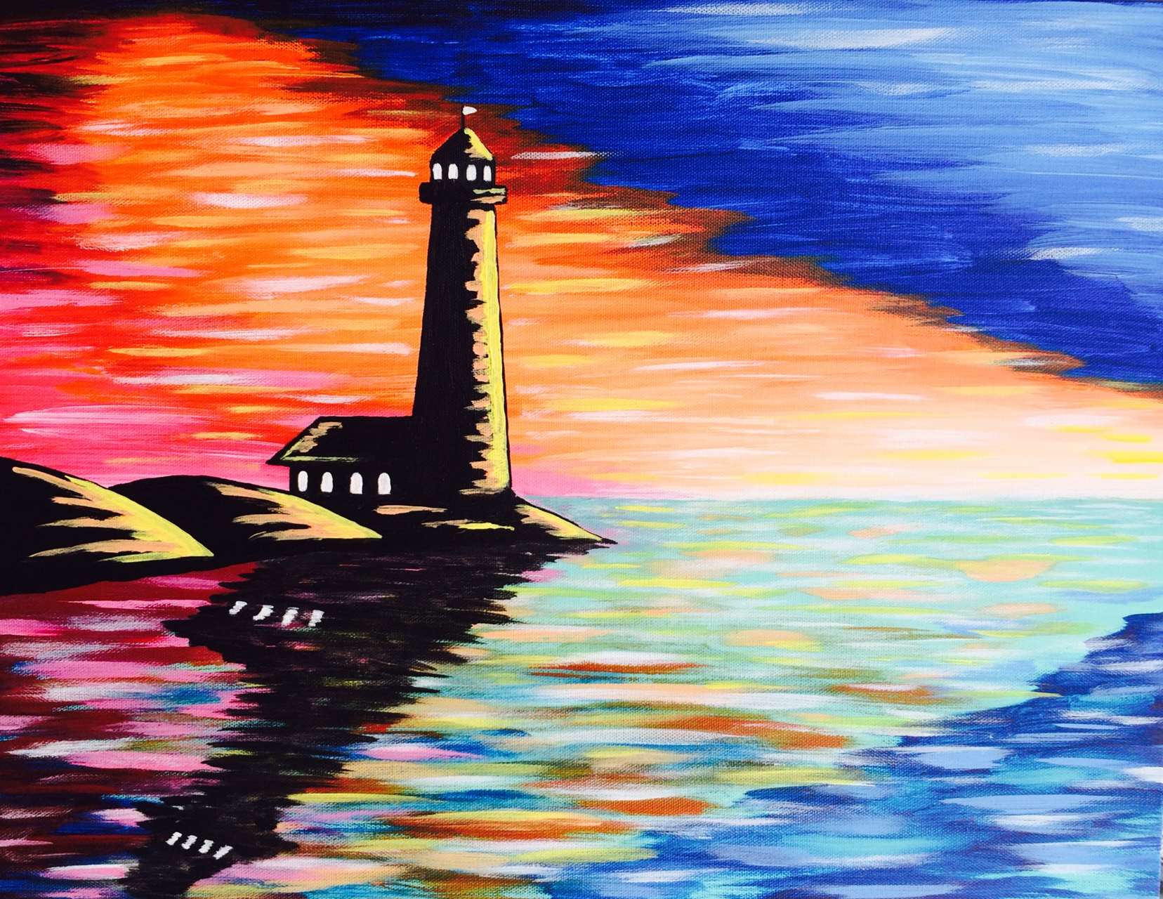 Harbor Sunset Mon Feb 25 7pm At Huntington Beach