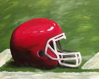 Hash Mark Helmet
