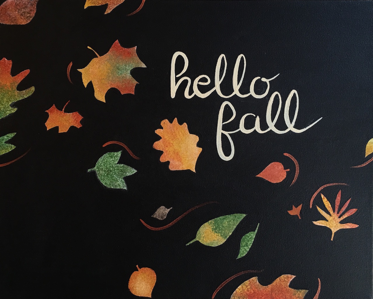 Hello Fall - Pinot's Palette Painting
