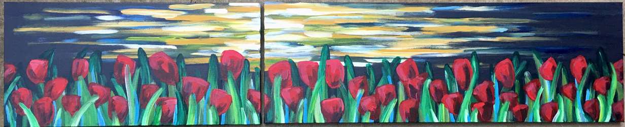 Horik's Red Blooms After The Storm