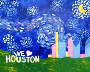 Houston Starry Night