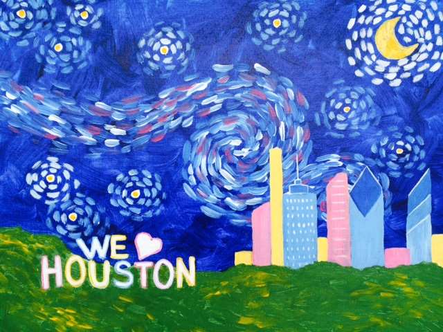 Houston Starry Night