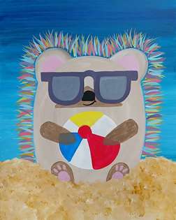 Huggable Beach Hedgehog