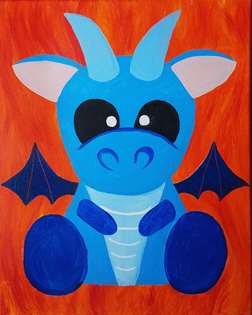 Featured image of post Dragon Painting Easy - Easy drawing ideas for cool things to draw when you are bored.