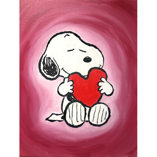 I Love Snoopy - Paint at Home Kit!