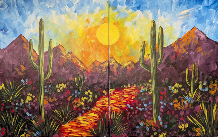 DATE NIGHT! Paint 2 together or 1 individual. BRAND NEW PAINTING!