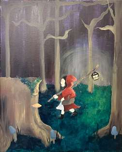 Into the Woods with Little Red Riding Hood