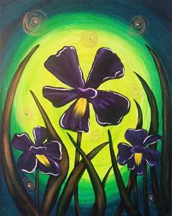 Irises and Fireflies