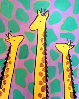 Jazzy Giraffes - Written Instructions