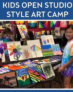 Kid's Open Studio Style Art Camp