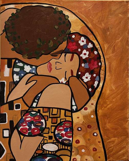 Klimt’s Kisses