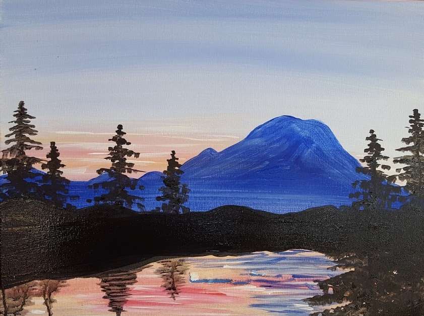 Paint Lake Tapps Mountain at HOME