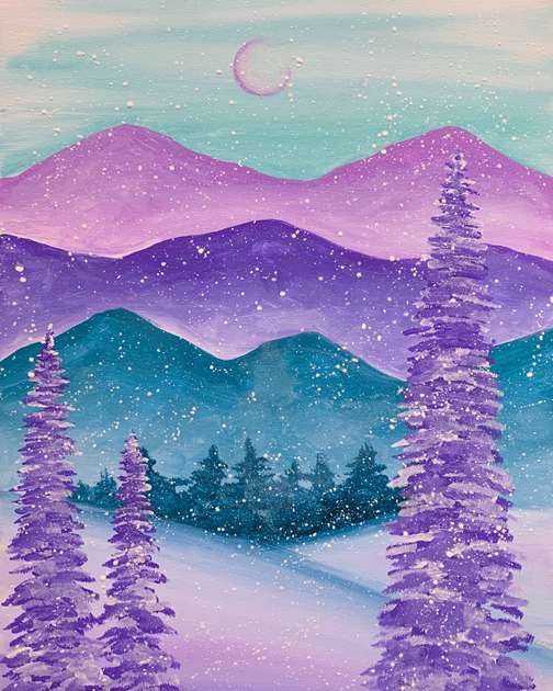 Lavender Winter Bliss