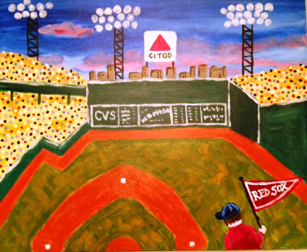 Let’s Go Red Sox - Pinot's Palette Painting