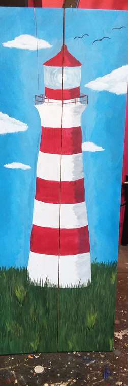 Lighthouse on Palette